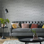 Maison Soft Grey Luxury Patterned Wallpaper