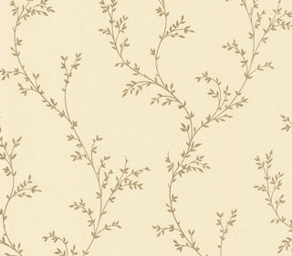 Milton Gold Luxury Leaf Wallpaper