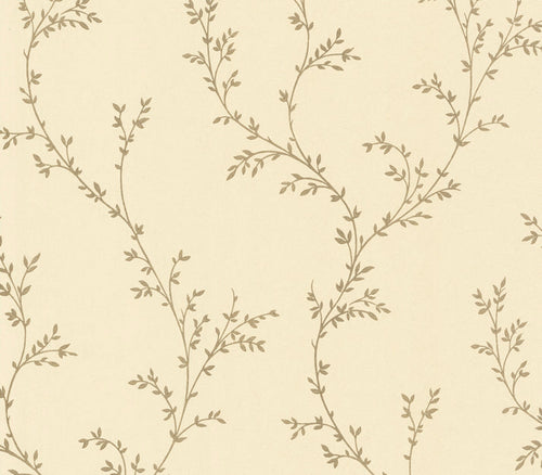 Milton Gold Luxury Leaf Wallpaper