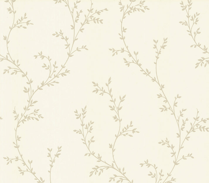 Milton Natural Luxury Leaf Wallpaper