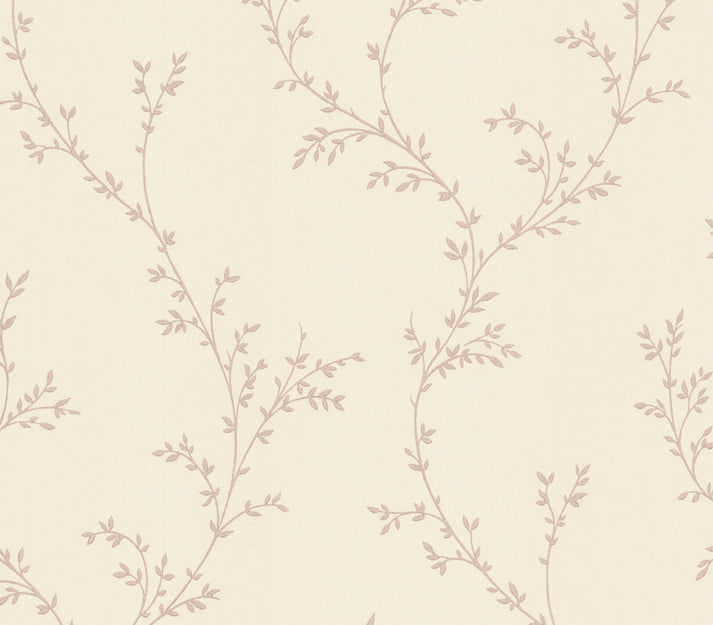Milton Pink Luxury Leaf Wallpaper