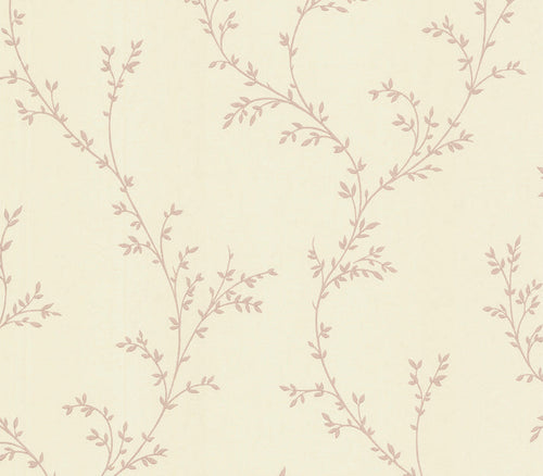 Milton Pink Luxury Leaf Wallpaper