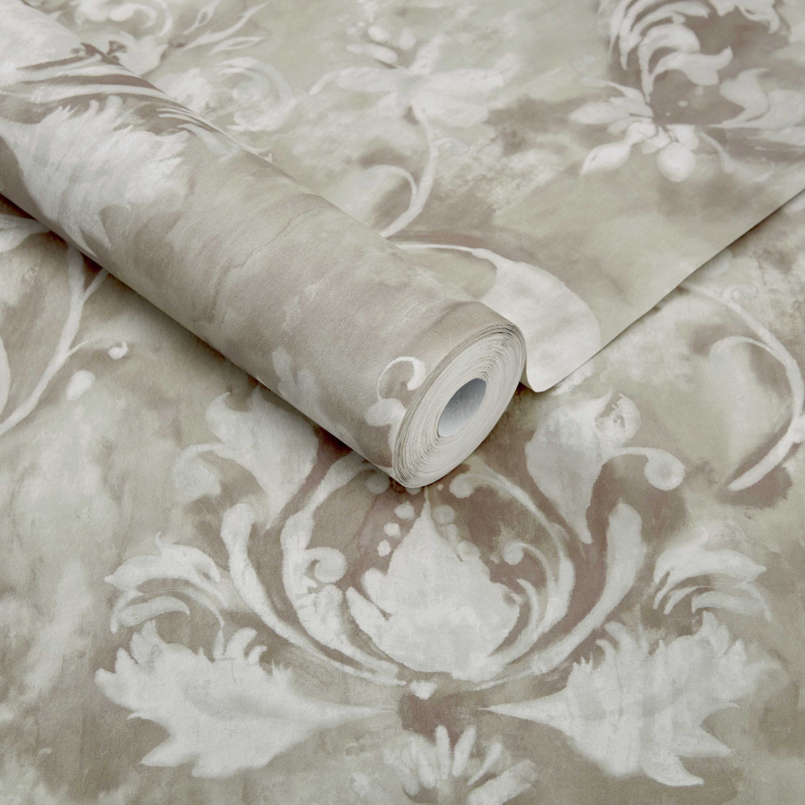 Ornamenta Sand Neutral Luxury Damask Wallpaper