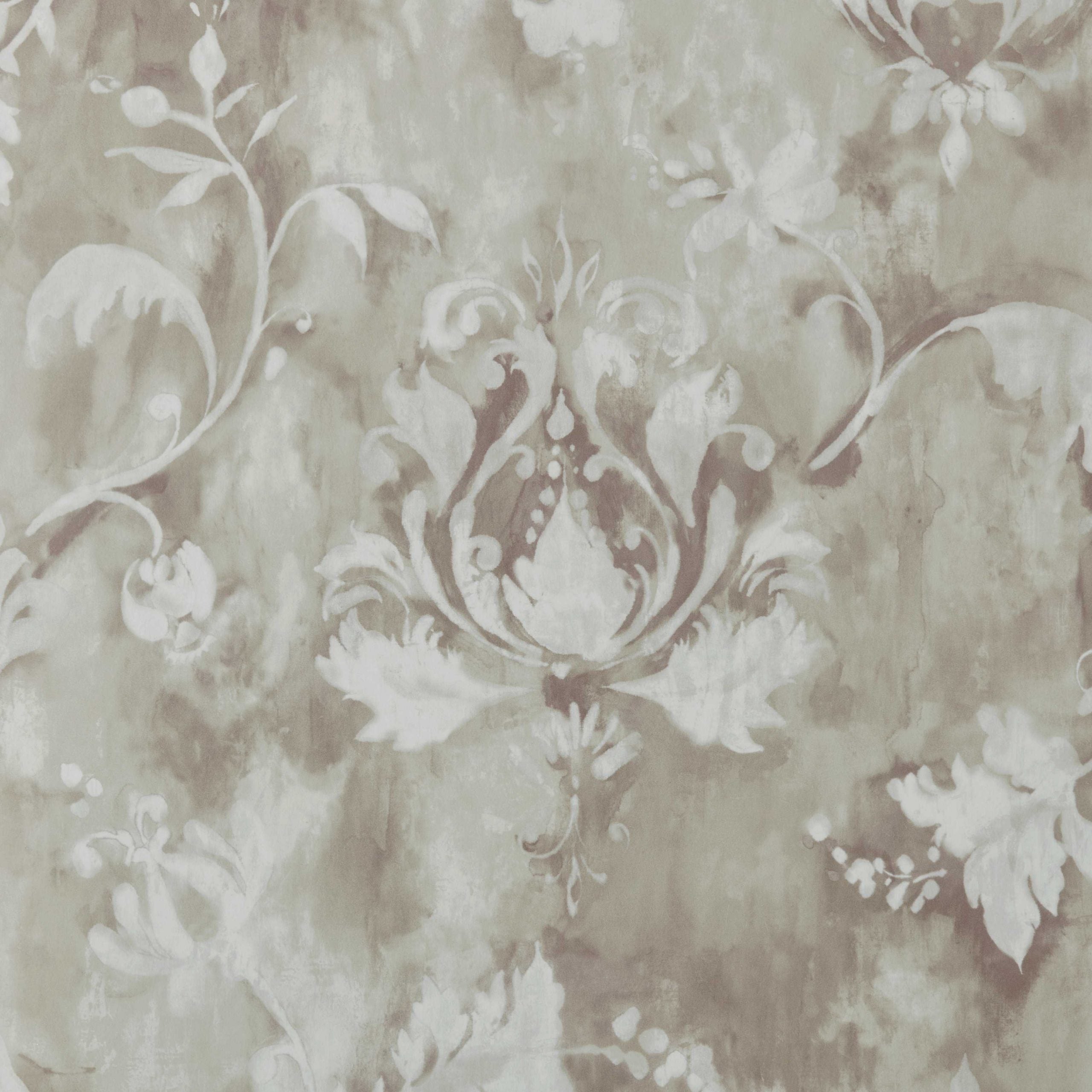 Ornamenta Sand Neutral Luxury Damask Wallpaper