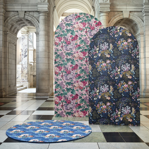 V&A Floribunda - Blush Pink Wallpaper