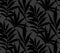 Verdi Ebony Black Luxury Flock Wallpaper