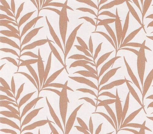 Verdi Coral Copper Luxury Bead Wallpaper
