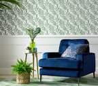 Verdi Green Luxury Bead Wallpaper